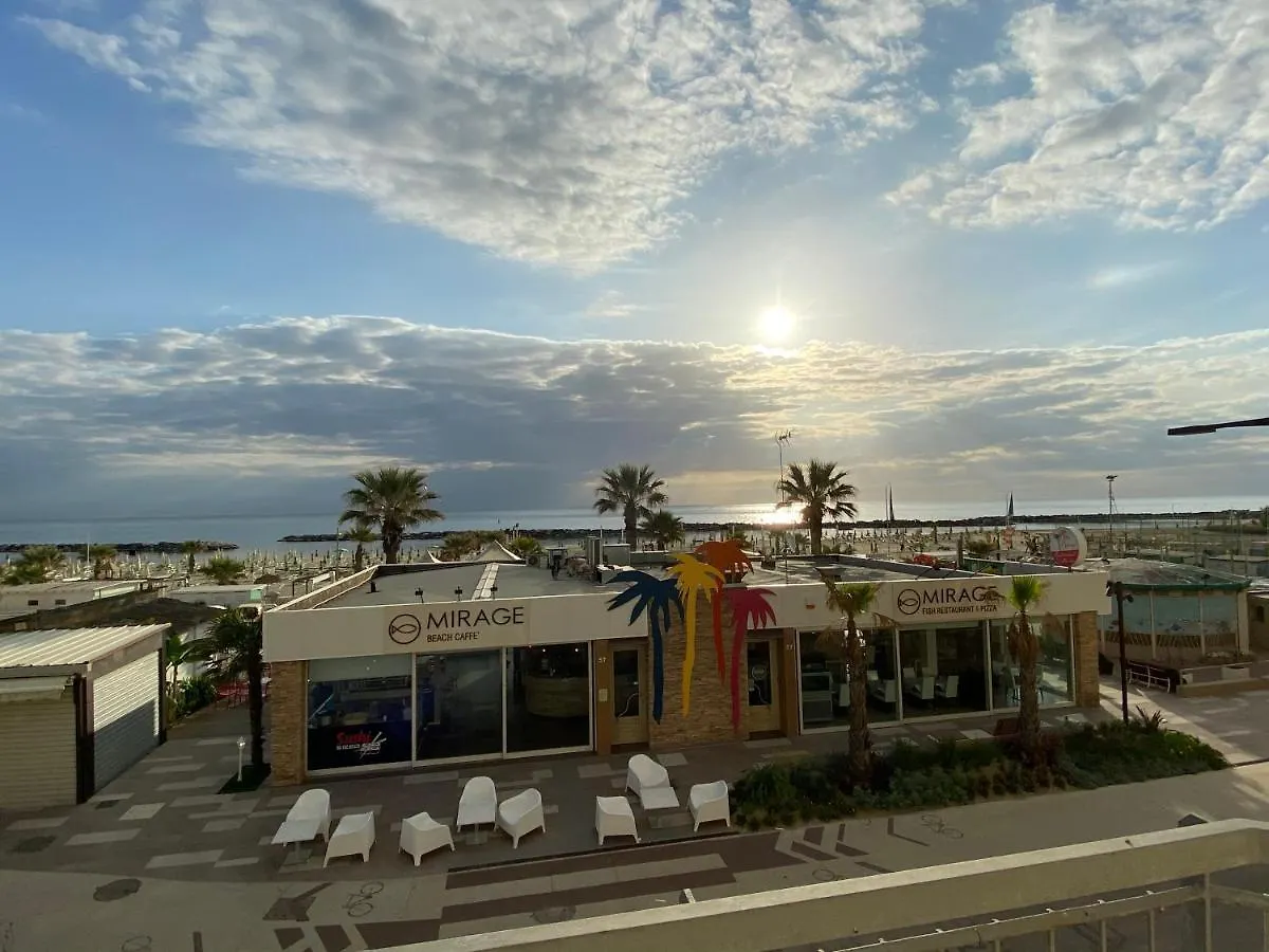 Apartman Favolosa Vista Mare Rimini Olaszország